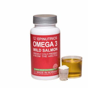 Omega 3 fra arktisk villaks. Omega 3 uten miljøgifter, antibiotika, kunstig aroma og fargestoffer. 100% naturlig. Kapsler uten fiskesmak, lette å svelge.