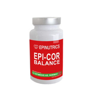 EPI-COR BALANCE Hjerte, hjerne, lever, kosttilskudd som bidrar til balansert sirkulasjon i kroppens organer. Inneholder bl.a. omega 3 fra krill (EPA og DHA).